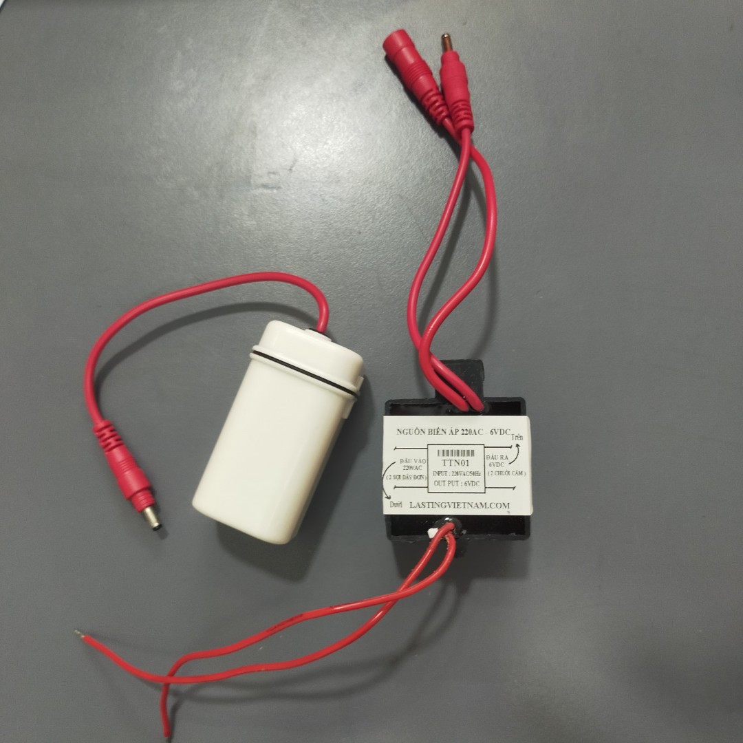 BỘ NguỒn BiẾn Áp 220vac/6vdc Thay ThẾ TƯƠng ThÍch Cho CẢm Ứng TiỂu Âm TƯỜng CỦa CÁc HÃng