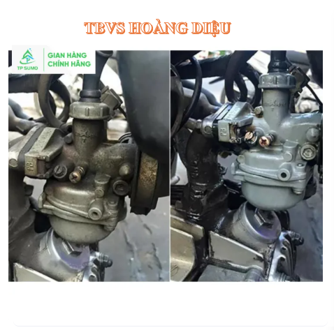 Dung Dịch Tẩy Khoang Máy, Lốc Xe Máy, Đầu Bò Xe, Tẩy Sắt, Nhôm, Inox, Kính Tp Sumo 500ml - Image 4