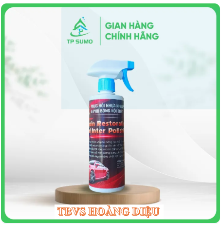Dung Dịch Phục Hồi Nhựa Nhám, Dưỡng Nhựa Đen, Làm Mới Nhựa Cũ Và Phủ Bóng Nội Thất Tp Sumo 500ml - Image 2